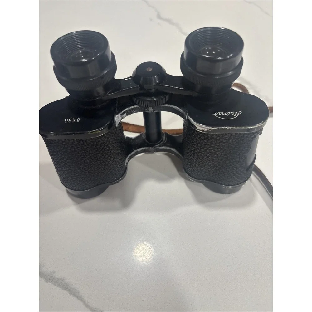 Vintage Collectible Binoculars Steiner- 8x30 with Case Made in Germany READ